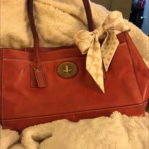 COACH Madeline Tote Pre loved